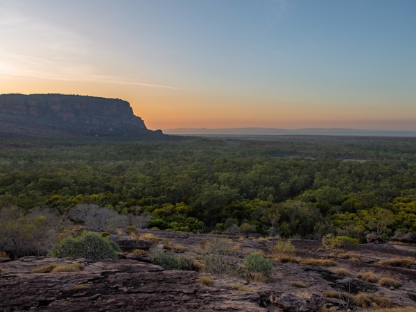 incredible sunrise views at Nawurlandja Lookout, Kakadu
