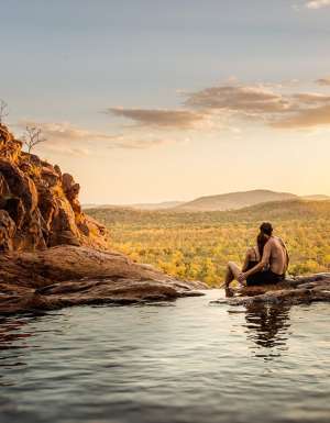 Gunlom Falls infinity pool header