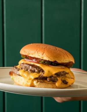 The cheeseburger at Mabel's in Melbourne