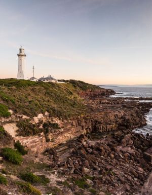 Ben Boyd Green Cape Lighthouse on the Sapphire Coast. (