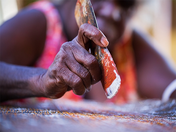 Buy art from Australia's best Indigenous artists (Credit Tourism NT,Jilmara arts and craft association)