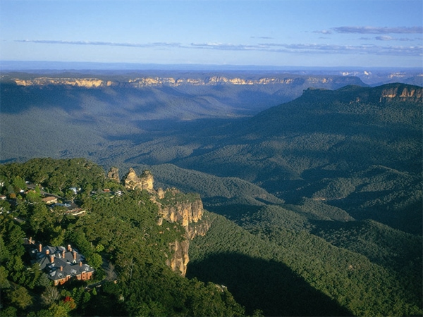 Blue Mountains aerial