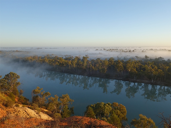 Go houseboat hiking on the Murray River, SA.