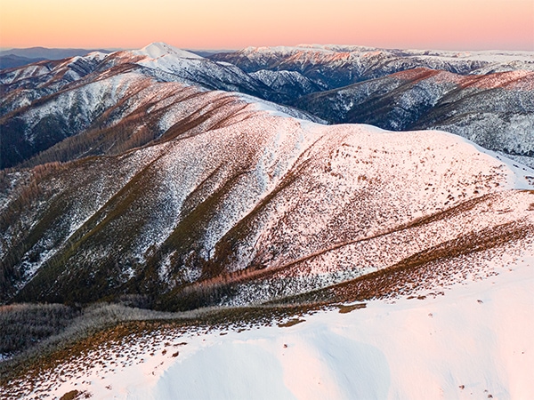 Have a winter escape in the Aussie ski fields (Pic is of Hotham)