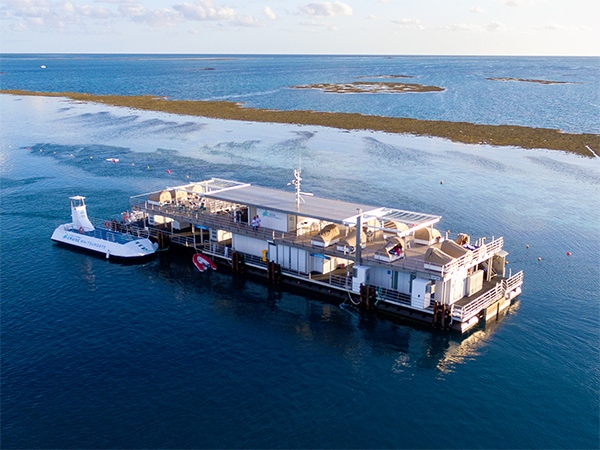 Sleep on the Great Barrier Reef (Credit James Vodicka)