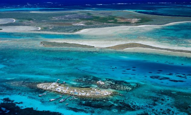 abrolhos islands coastline