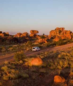 <p><i>Caravanning with kids</i> in the <strong>NT</strong></p>
