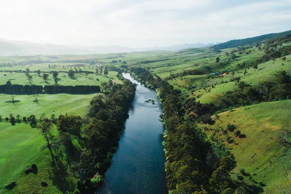 Derwent River at New Norfolk