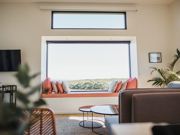 Stowaway Kangaroo Island's scenic reading nook.