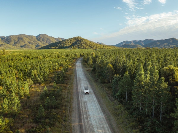 Driving Byfield National Park