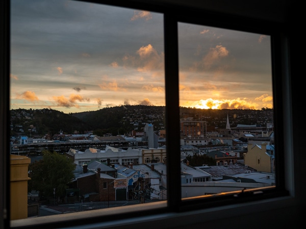 View from Change Overnight. 