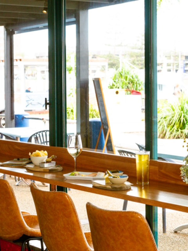 dining at Florence Jones, Port Macquarie