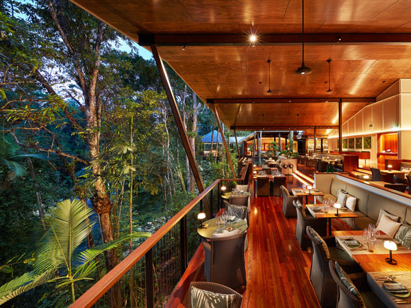 the Treehouse Restaurant, Silky Oaks Lodge, Port Douglas