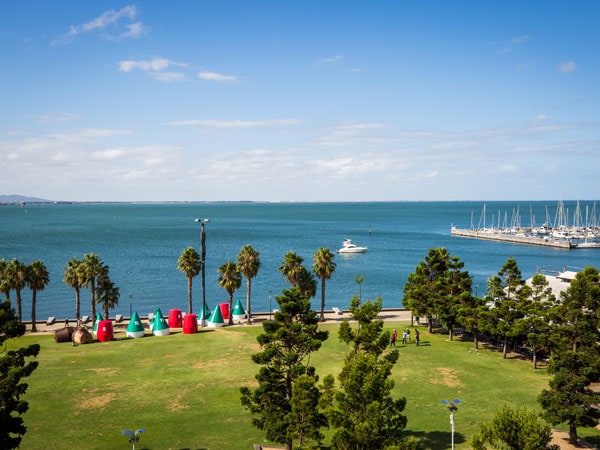 The Geelong foreshore
