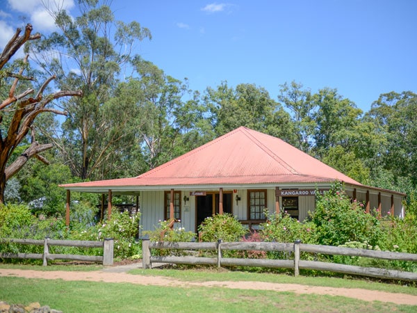 the scenic grounds of The Pioneer Museum, Kangaroo Valley