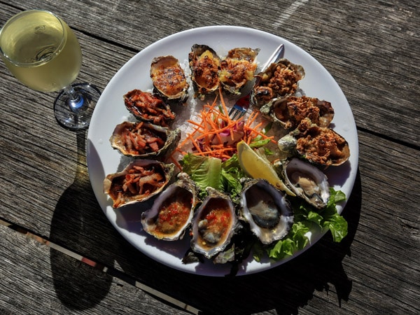 Sample the famous Coffin Bay oysters