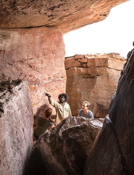 Guided cultural tours in Kakadu