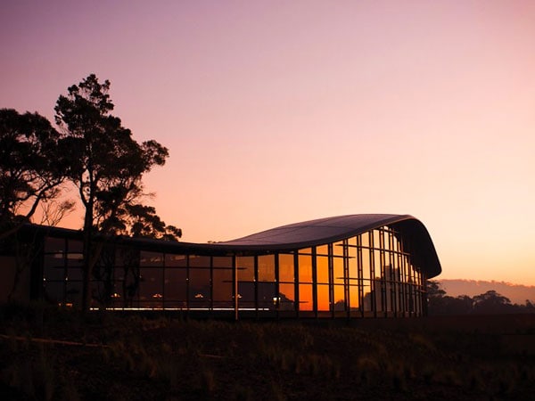 Saffire Freycinet at sunset