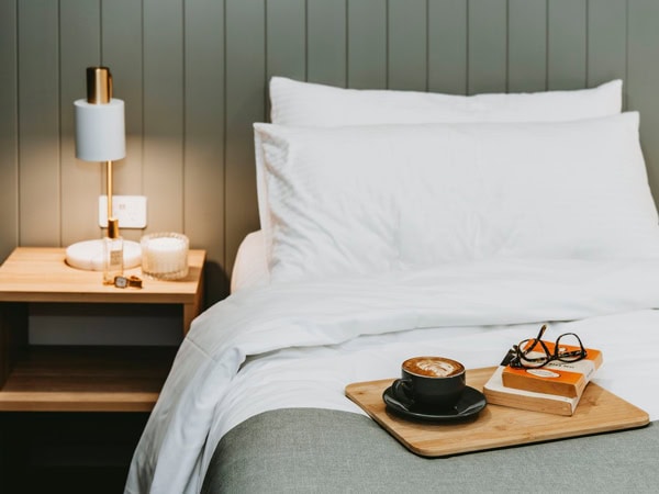 Room interiors at The Clairfield in Mudgee