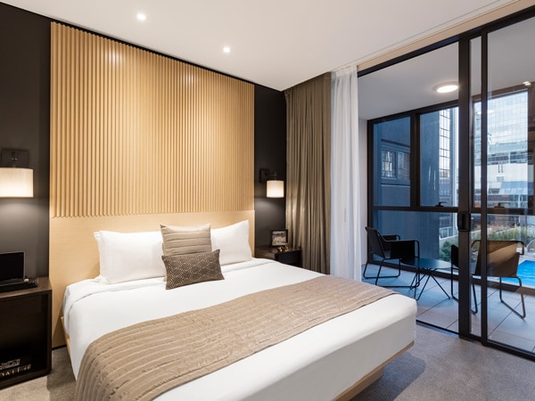 two bedroom executive suite main bedroom