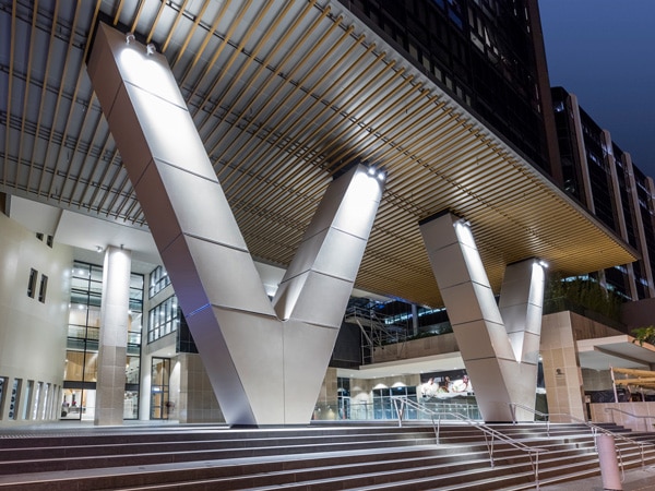 exterior of SKYE Suites Parramatta