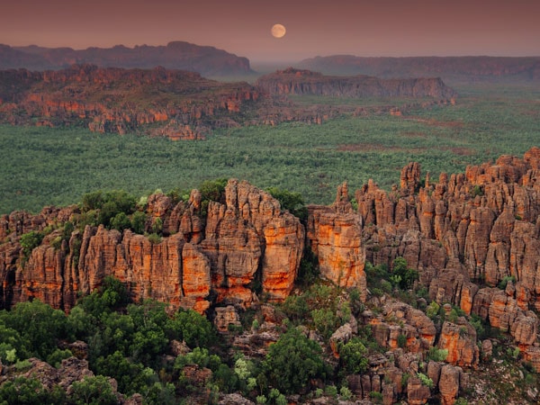 an aerial view of Kakadu National Park
