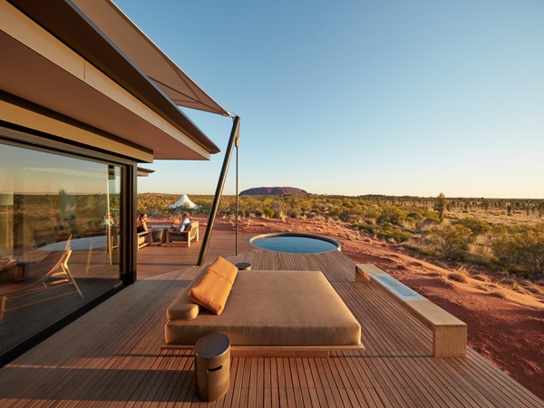 the two-bedroom Dune Pavillion with a plunge pool