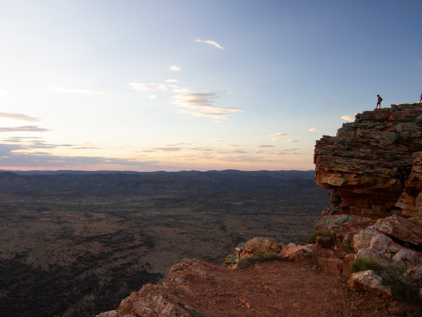 Alice Springs surrounds from above