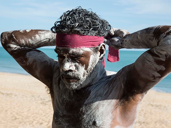 A Yolngu man from East Arnhem Land, Northern Territory