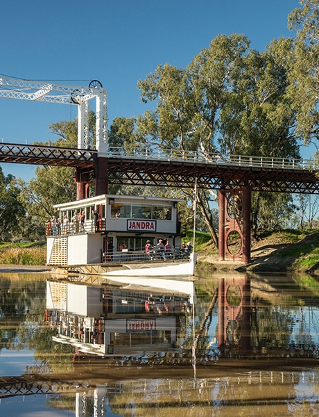 The Paddle Vessel Jandra, Bourke