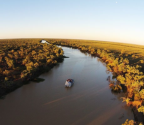 Drovers Sunset Cruise, Thomson River, Longreach QLD