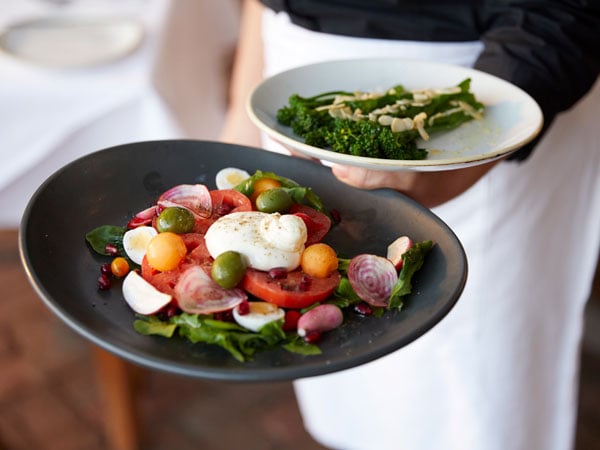 Stop for lunch at Bistro Molines in the Hunter Valley.