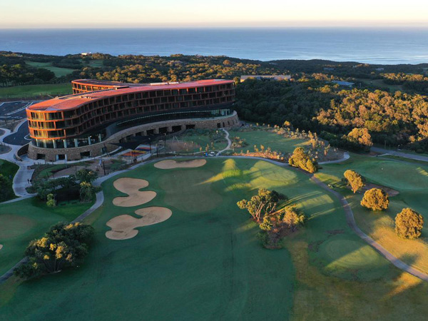 an aerial view of the RACV Cape Schanck Resort