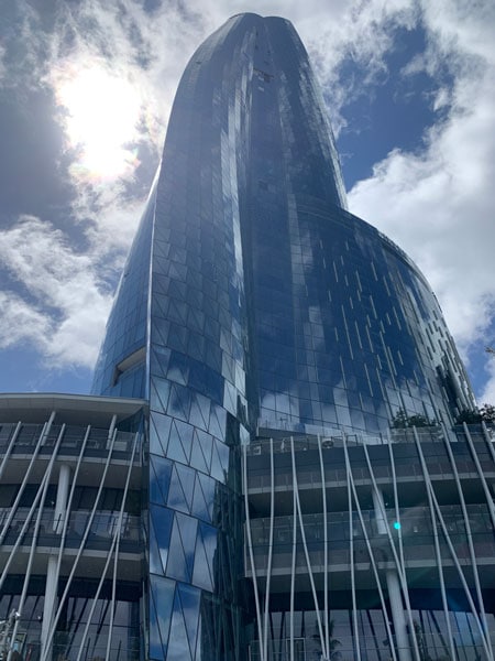 British architecture firm Wilkinson Eyre is responsible for the design of Crown Towers Sydney