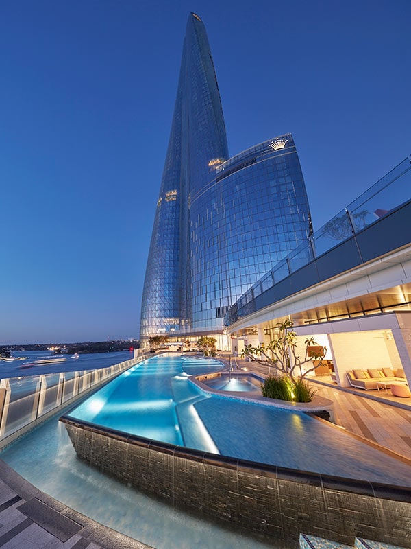 Crown Towers Sydney pool