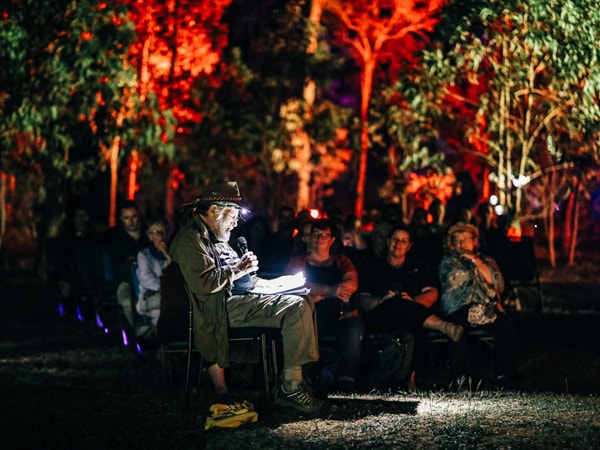 Jack Thompon reads bush poetry