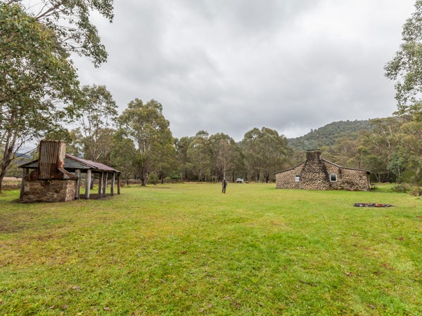 Geehi Hut at Geehi Flats campground