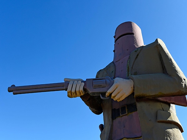 Ned Kelly statue Victoria