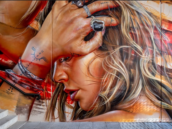 The Adnate Perth – Art Series mural