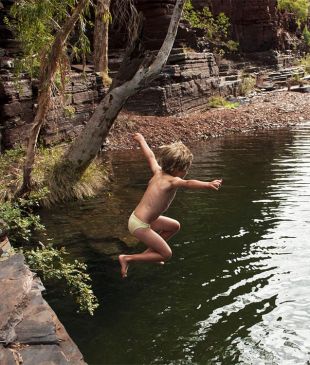 <p><i>The outback made easy</i> for city families</p>
