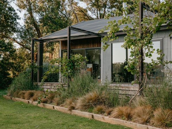 the exterior of Hart’s Farm in Mornington Peninsula