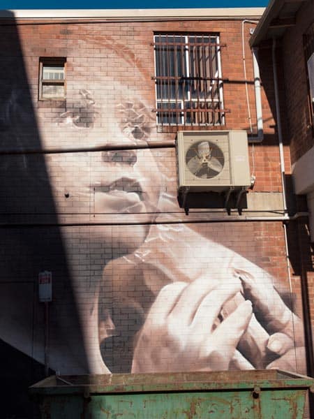 Spot the street art in Lismore