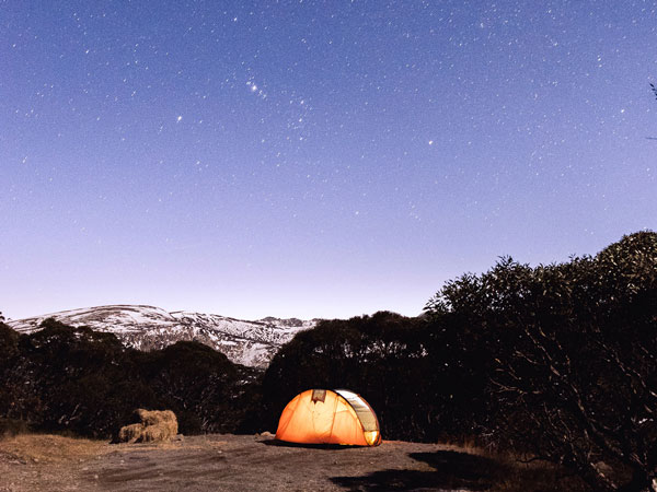 Camping in Kosciuszko National Park