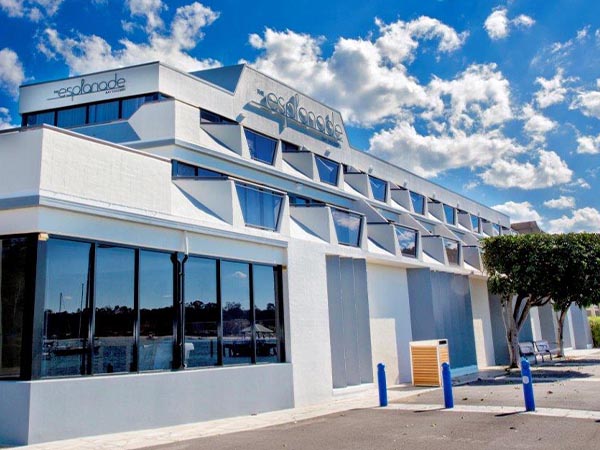 Building facade, The Esplanade, NSW Australia