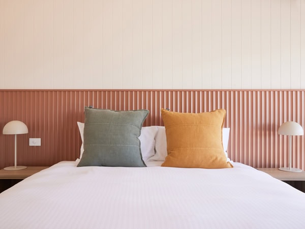 the bed at The Keith, Mornington Peninsula