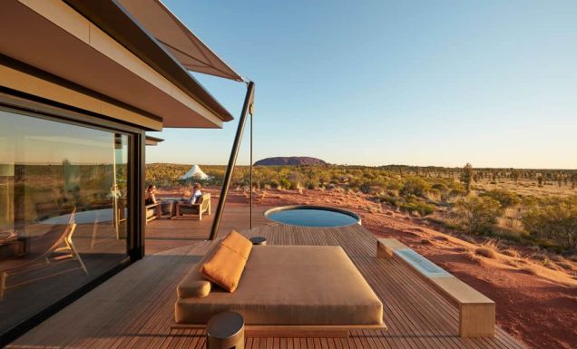Longitude 131˚ is the show-stopping accommodation
