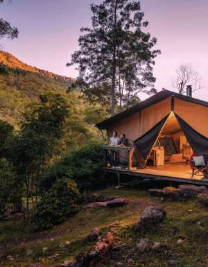 Nightfall Camp, Lamington