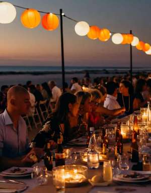 The Sunset Long Table Dinner at Cable Beach