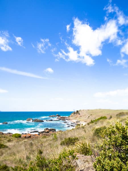 A beach near Orford.