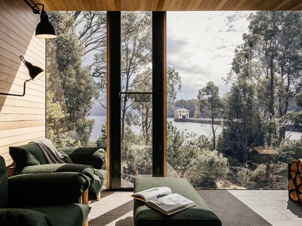 Experience a stay at Pumphouse Point. 